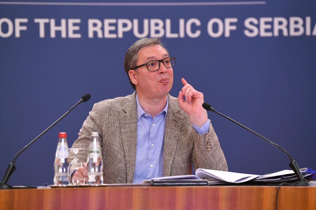 Beograd: Predsjednik Aleksandar Vučić obratio se građanima Srbije