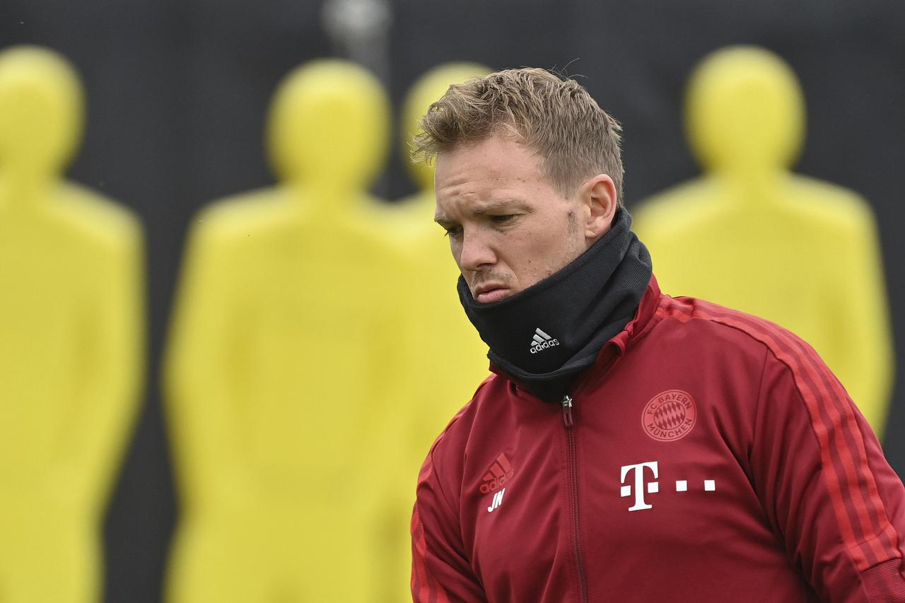 coach Julian NAGELSMANN (FC Bayern Munich) infected with Corona.